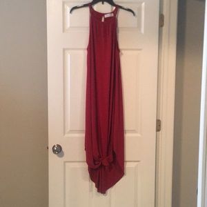 Maroon dress